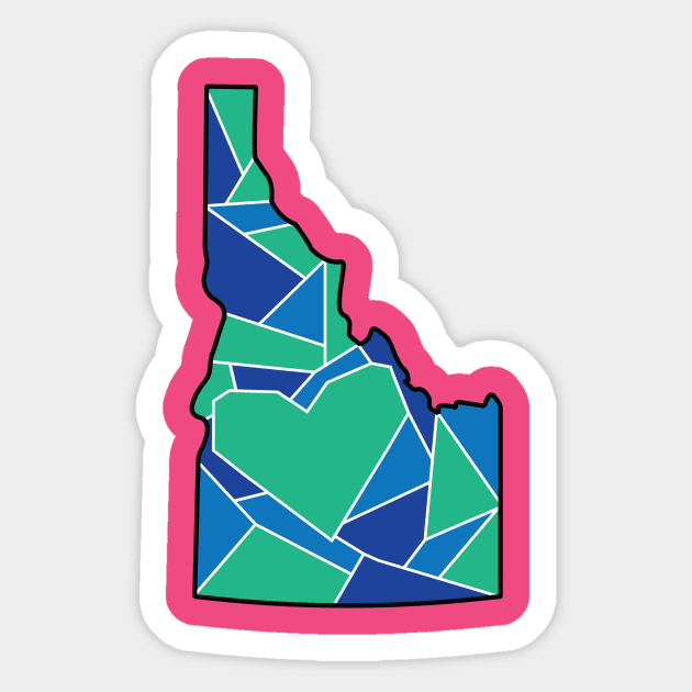 Idaho Sticker by Kali Farnsworth